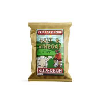 Superbon Chips Salt & Vinegar 125g